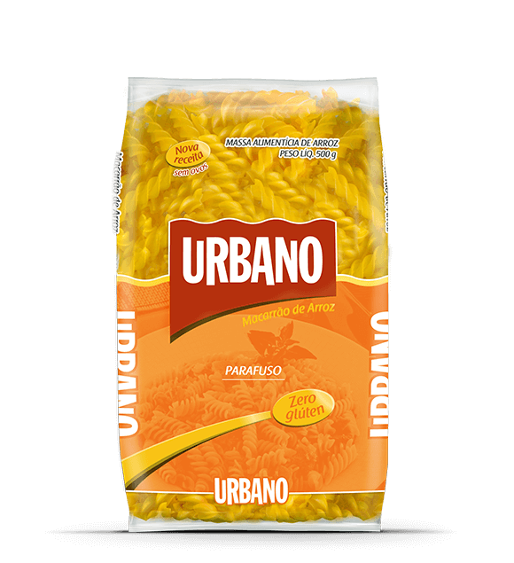 Massa de Arroz S/ Ovos Parafuso Urbano 500G