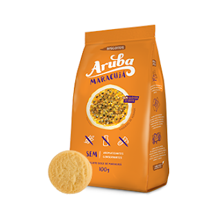 Biscoito Aruba S/GLUTEN Maracuja 100G