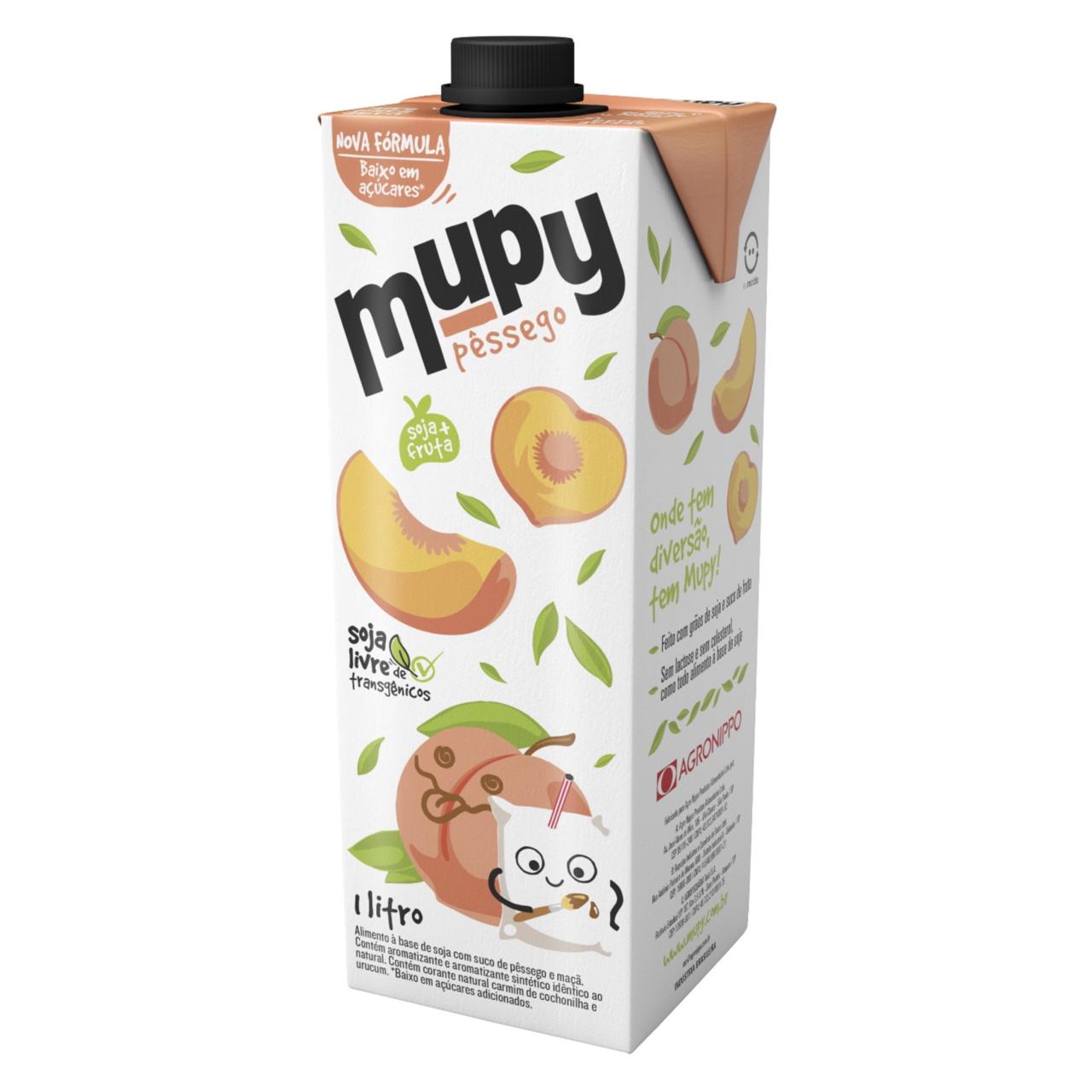 Mupy Longa Vida 1L Pessego