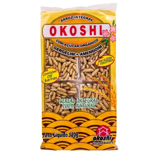 Okoshi Integral Gergelim + Amendoim 120G