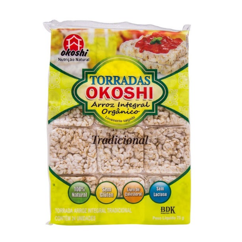 Torrada Okoshi Int Organico Tradicional 75G