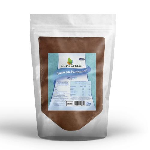 Cacau em Po Sem Gluten 100G Levecrock