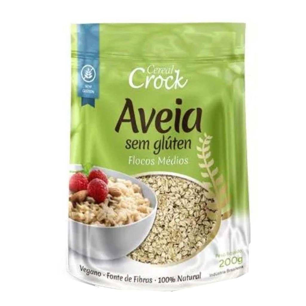 Aveia Flocos Medios Levecrock 200G