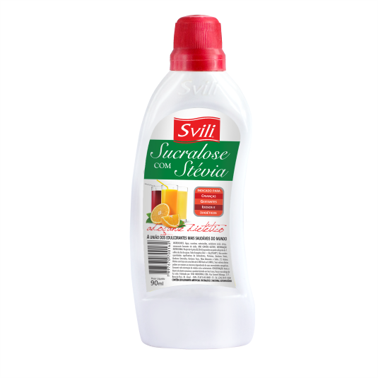 Adocante Sucralose C/ Stevia 90ML - Svili