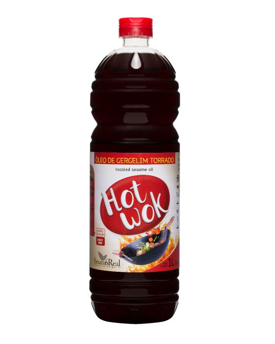 Oleo de Gergelim Torrado Hot Wok 1 Litro Sesamo