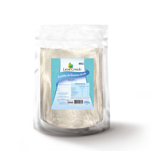 Farinha de Banana Verde 200G Levecrock