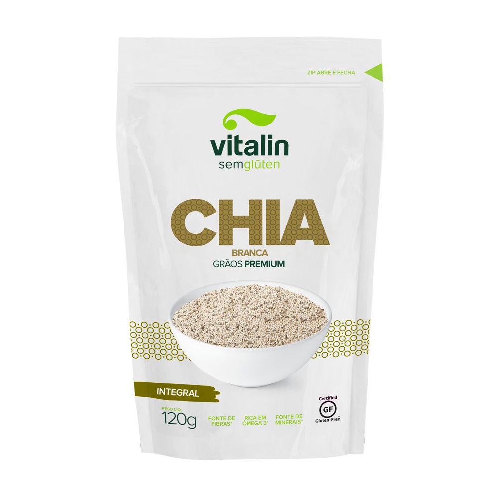 Chia Grao Branca Integral S/Gluten 120G