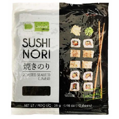 Alga Nori  C/10 Follhas Hanaro