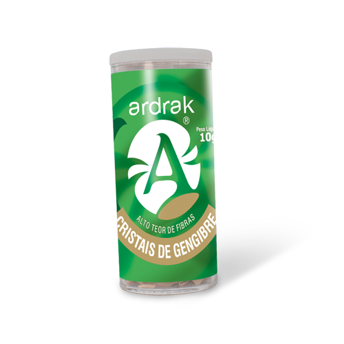 Cristais Gengibre Tubo Limao Sal 10G Ardrak