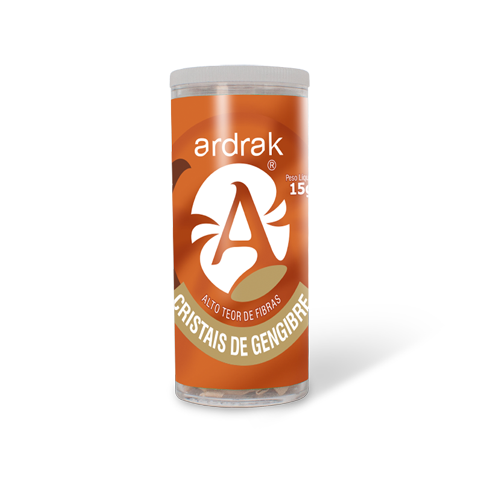 Cristais Gengibre Tubo Canela 15G Ardrak