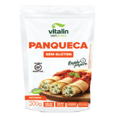 Mistura P/ Panqueca S/GLUTEN 200G Vitalin