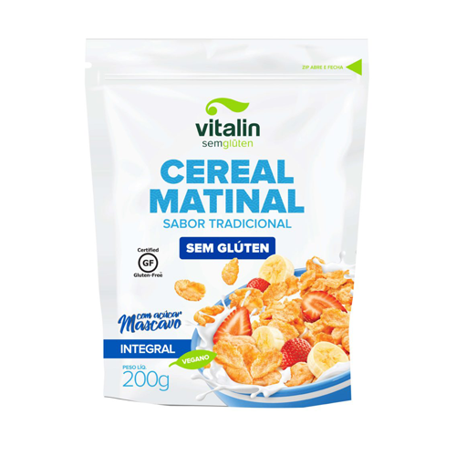 Cereal Matinal Tradicional S/Gluten 200G Vitalin