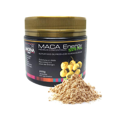 Maca Amarela em Po 100g