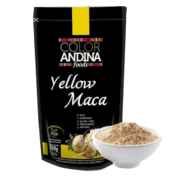 Maca Amarela em Po 100g