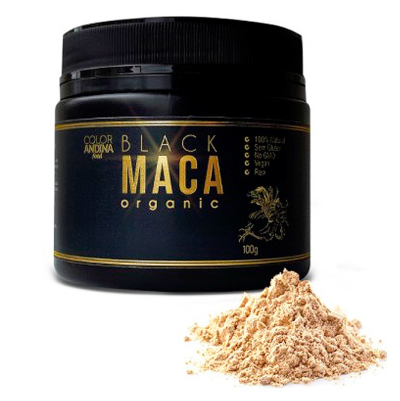 Maca Black em Po 100g