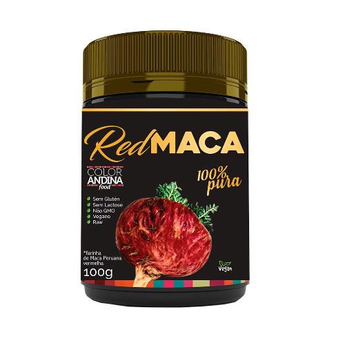Maca Red em Po 100g