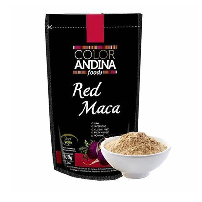 Maca Red em Po 100g