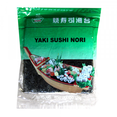 Alga Nori c/50 Folhas 140G - Towa