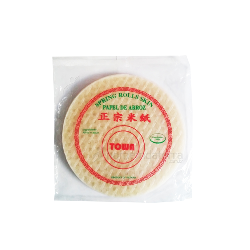 Folha de Arroz 30 unid 340G Towa