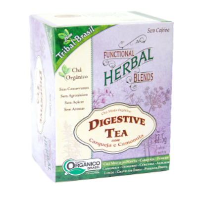 Cha Tribal Misto Org. Carqueja e Mista (Digestive Tea) 22,5G