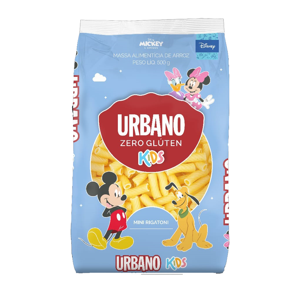 Massa de Arroz Mini Rigatoni 500G