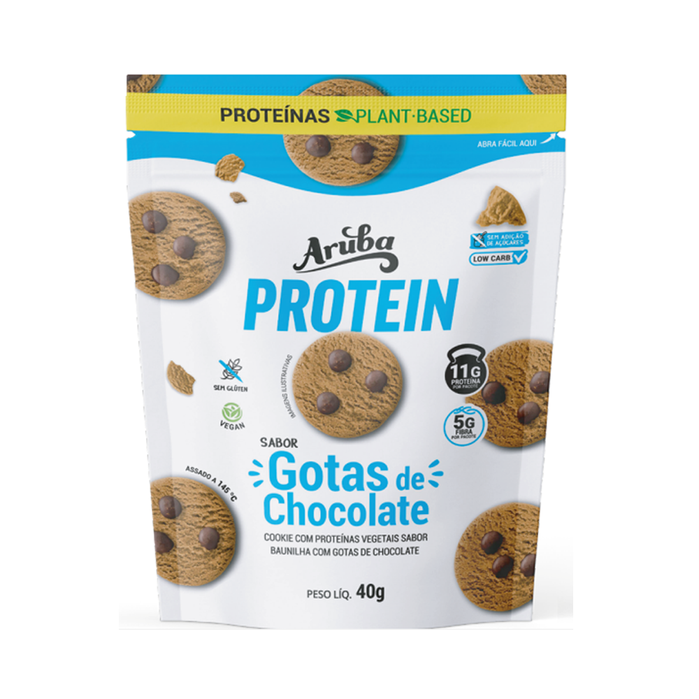 Cookie Protein Gotas de Chocolate 40G Aruba