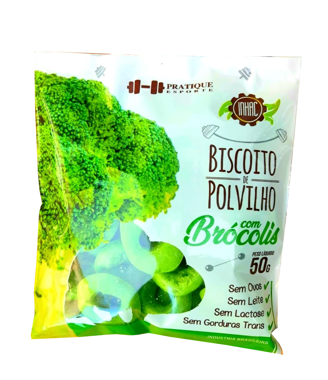 Biscoito de Polvilho Brocolis 50g