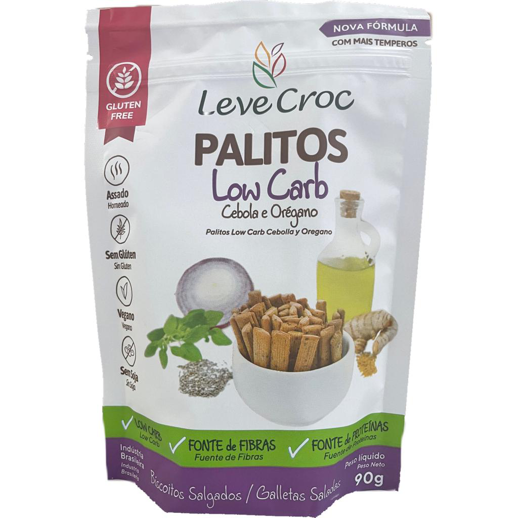 Palitos Low Carb Cebola E Oregano 90G