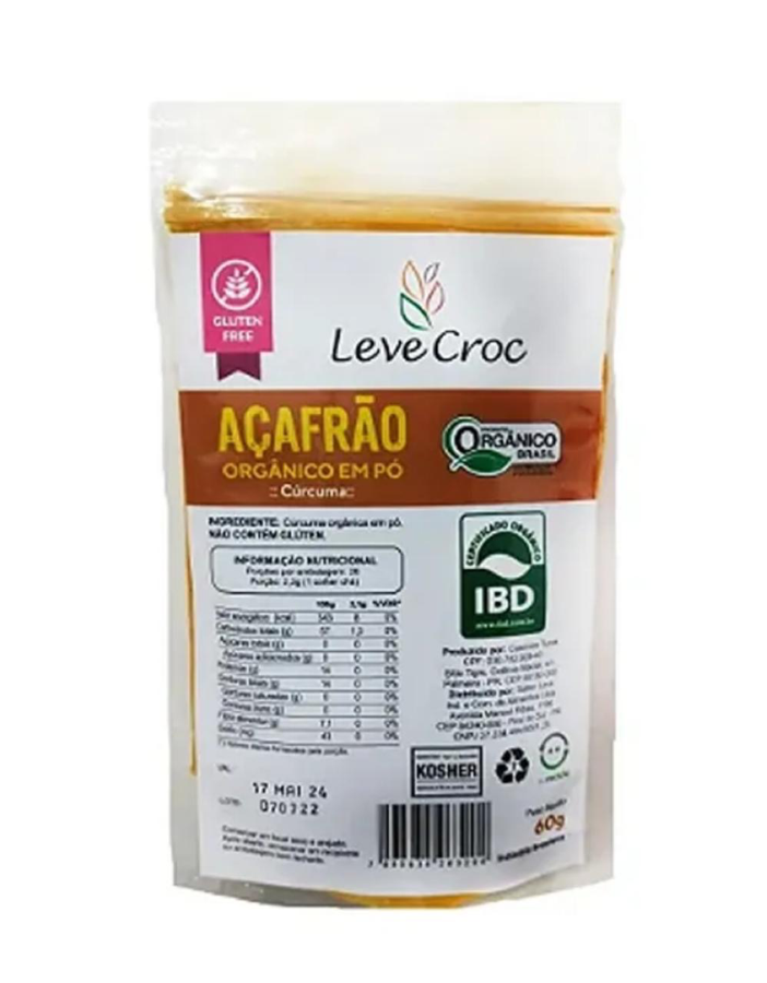 Acafrao Organico em PO 60G