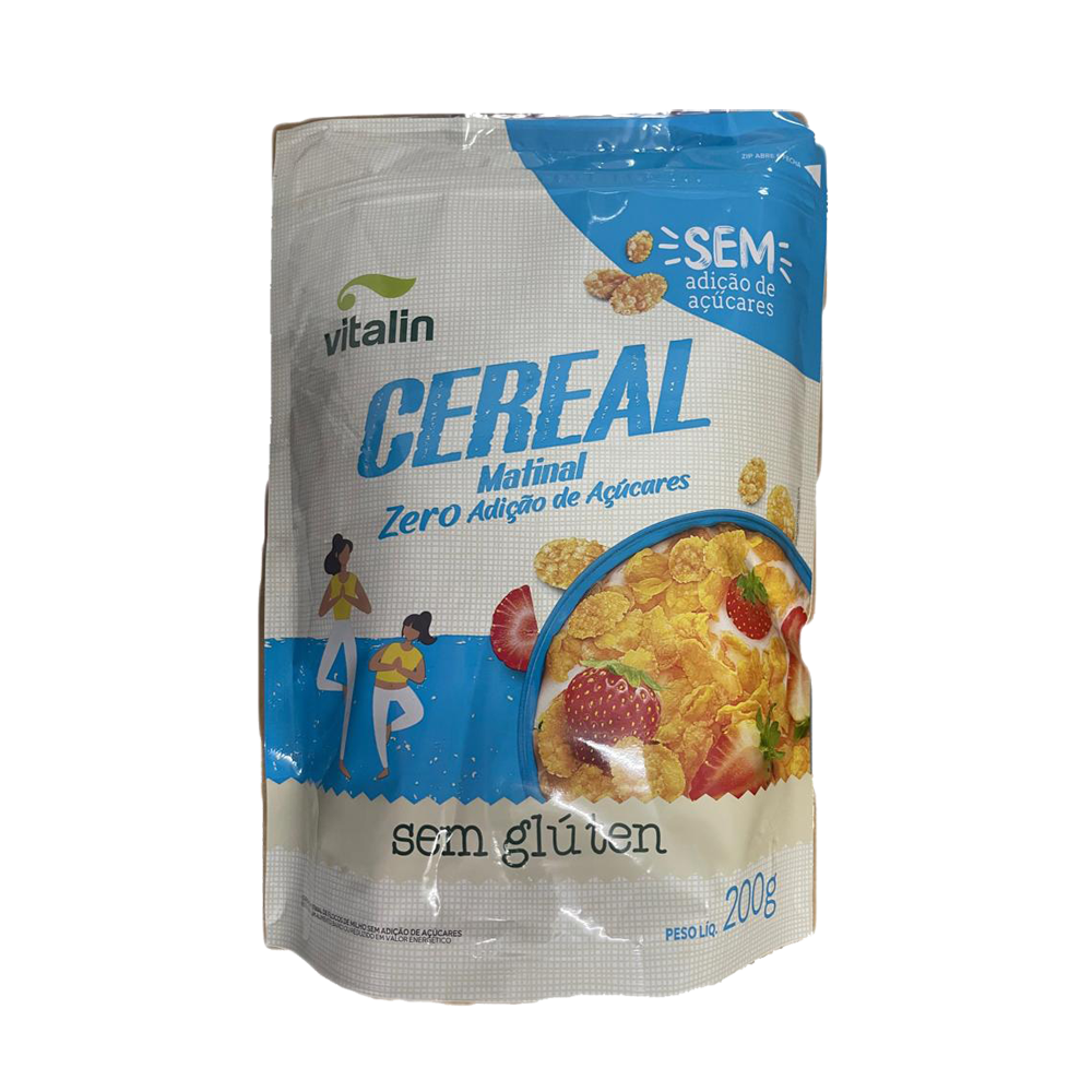 Cereal Matinal ZERO ACUCAR 200G Vitalin