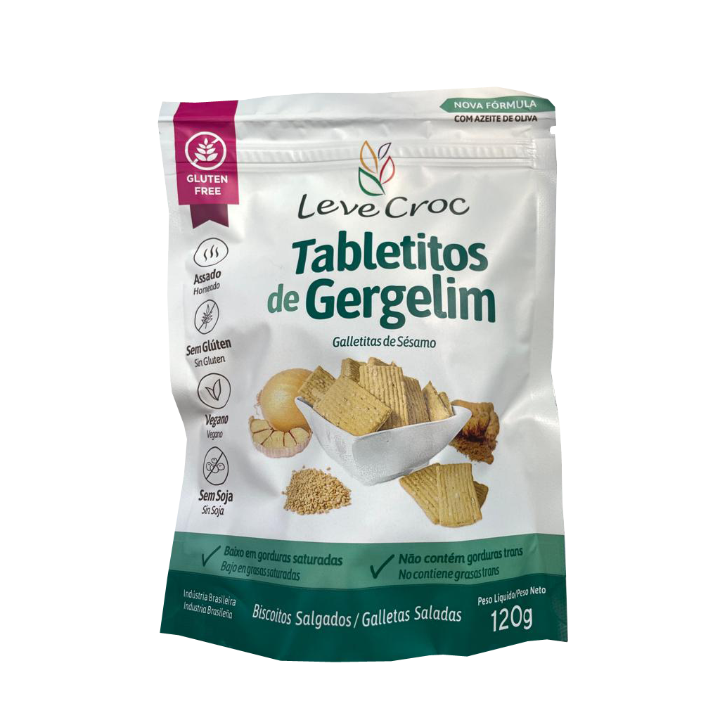 Tabletitos Salgados de Gergelim 120G