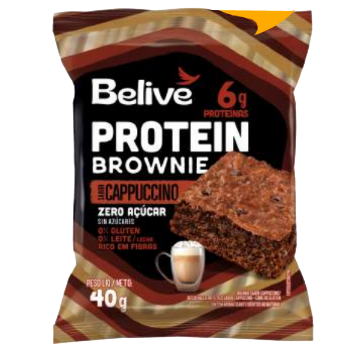 Brownie Protein Zero Cappucino 40g Belive