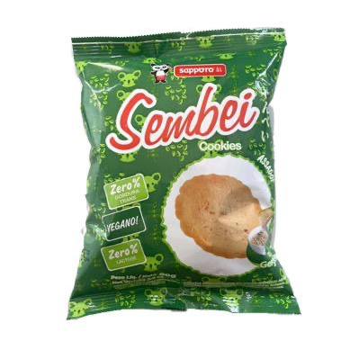 Cookie Sembei Vegano Gergelim/Zero Lactose 80g