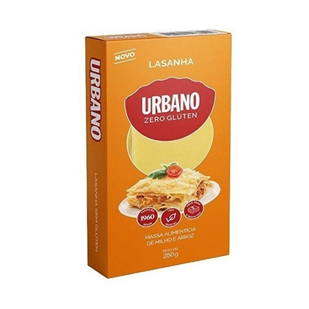 Massa de Arroz Lasanha Urbano 250G