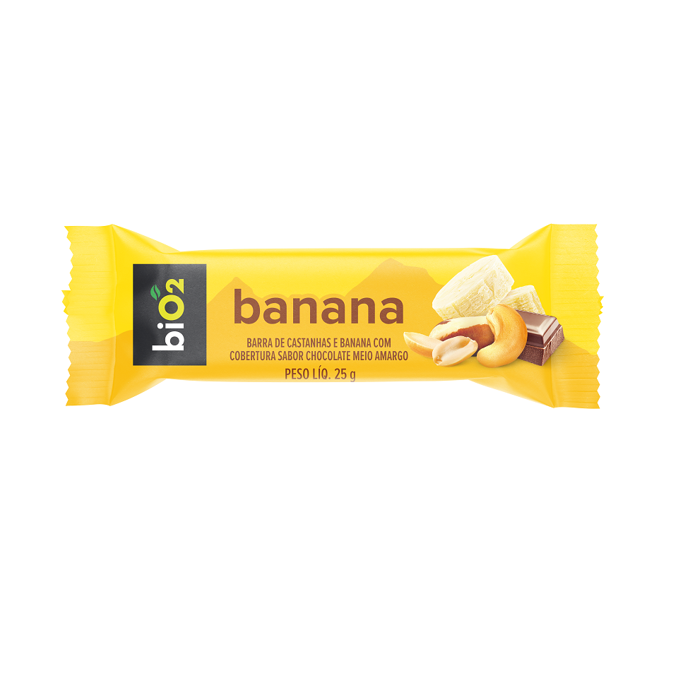 Bio2 7nuts Banana c/ Chocolate 25G