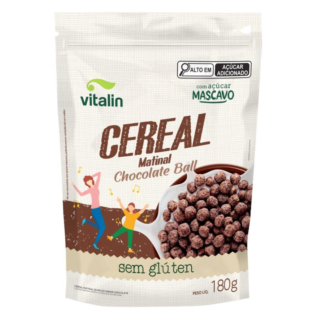 Cereal Matinal Chocolate Ball 180G Vitalin