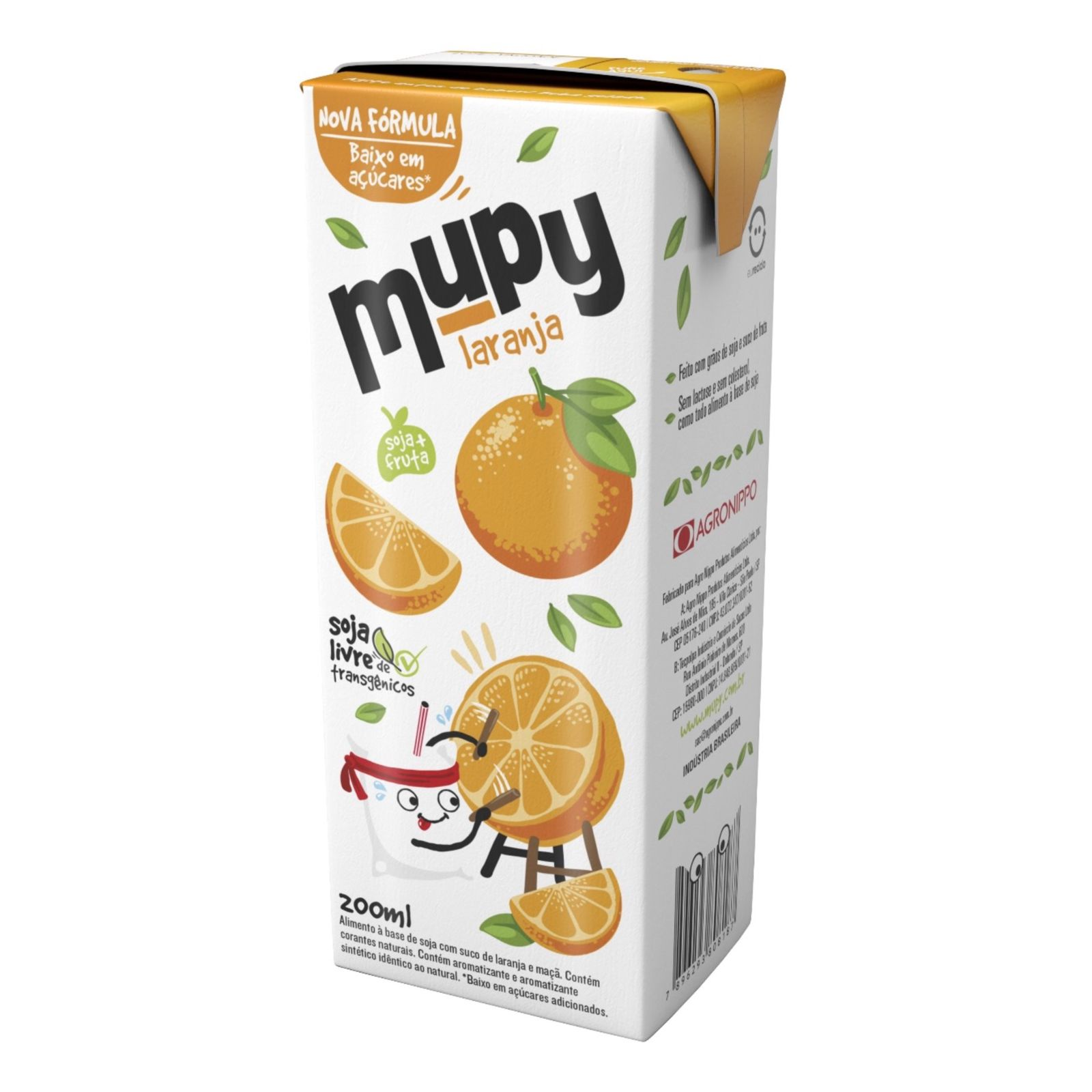 Mupy LV Laranja 200ML Slim