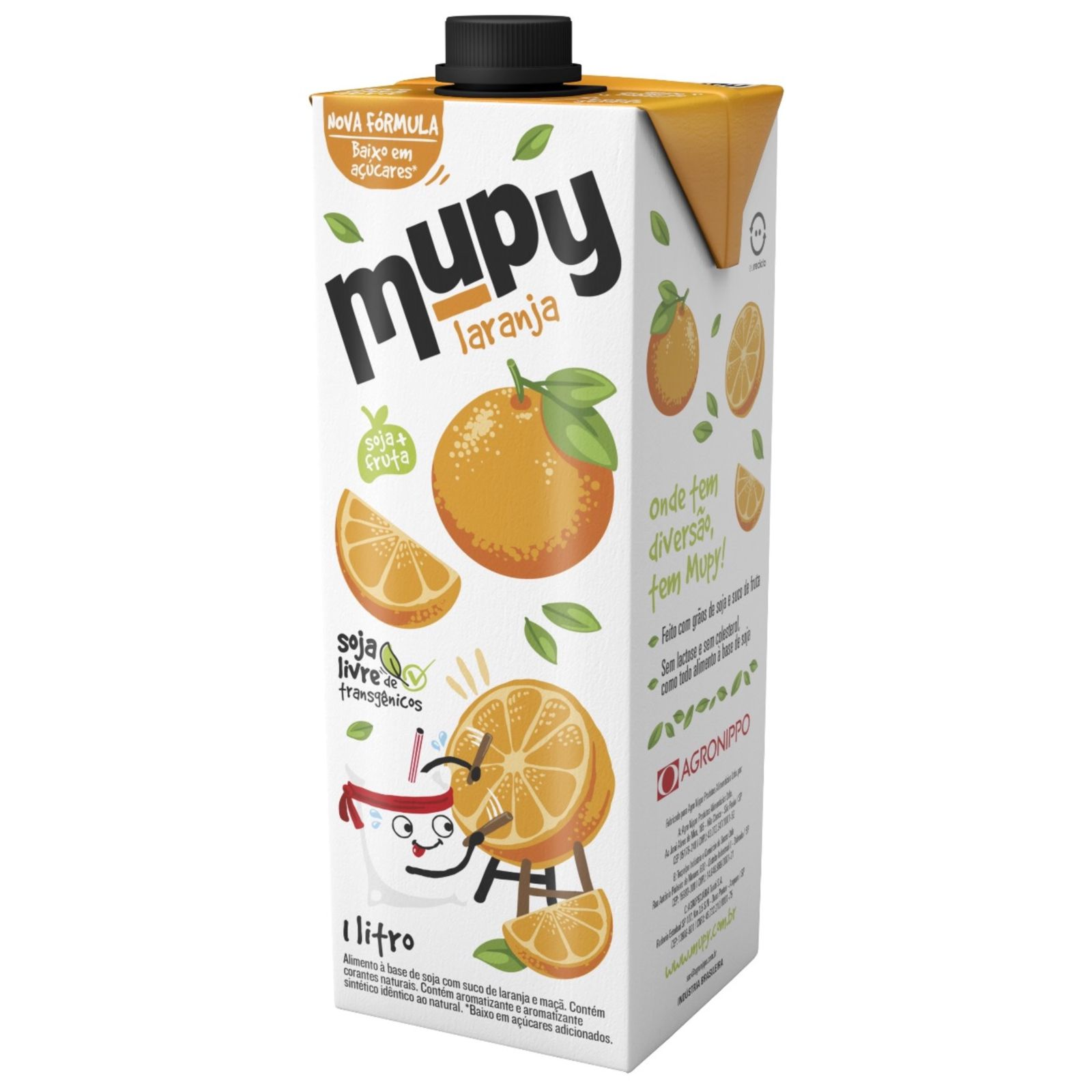 Mupy Longa Vida 1L Laranja