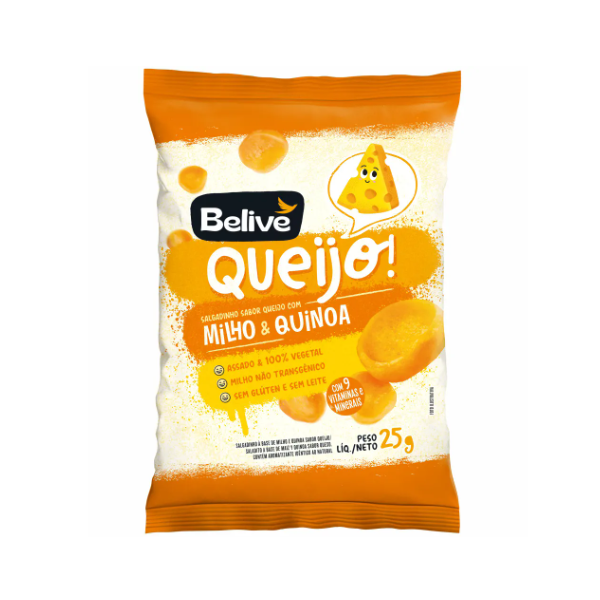 Salgadinho de Queijo 25G Belive