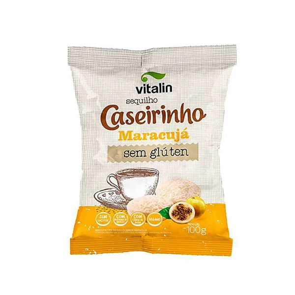 Bisc. Caseirinho Amanteigado Maracuja 100G Vitalin