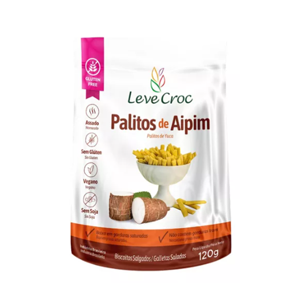 Palitos Salgados de Aipim 120G