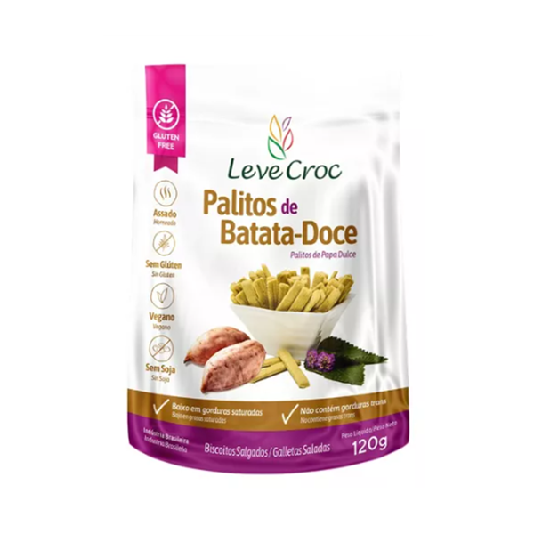 Palitos de Batata Doce 120G