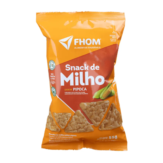 Snack de Milho Sabor Pipoca 55G