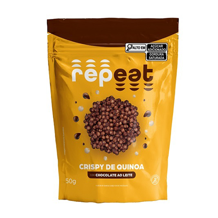 Crispy de Quinoa C/ Chocolate ao Leite 50G Repeat