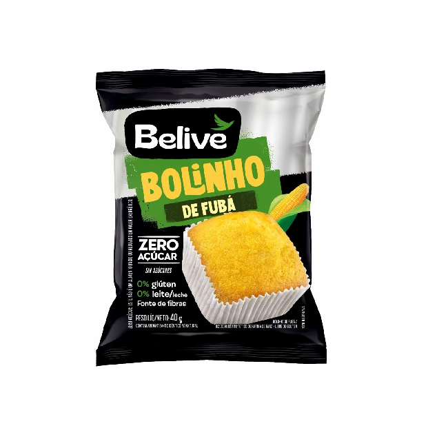 Bolinho Fuba 40G Belive