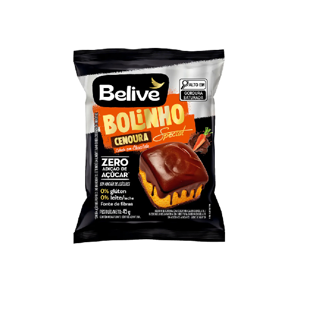 Bolinho Cenoura Special 40G Belive
