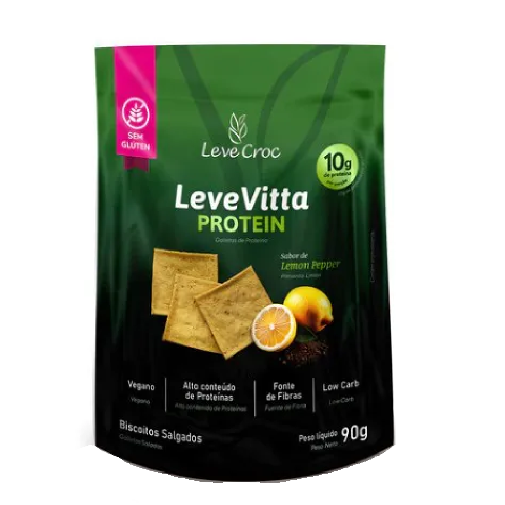 Biscoito Salgado Levita Protein Cebola E Oregano 90G