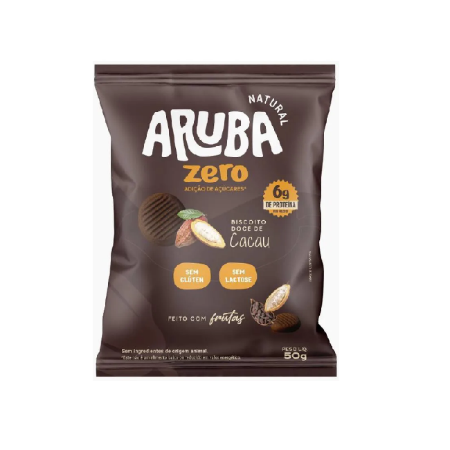 Biscoito Doce Aruba Zero Cacau 50G