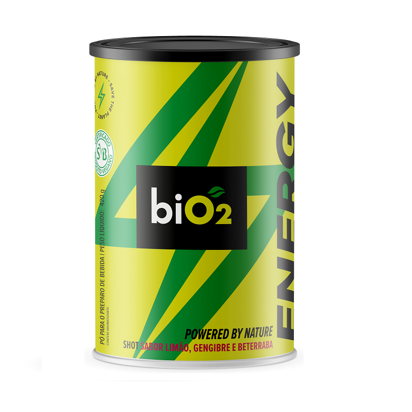 BIO2 Energy Suplemento/SHOT LIMÃO/GENGIBRE/BETERRABA 420G