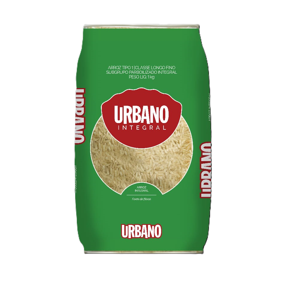 Arroz Integral Urbano Grao Longo 1K